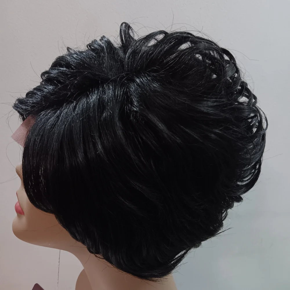 Elegant Black Short Wig